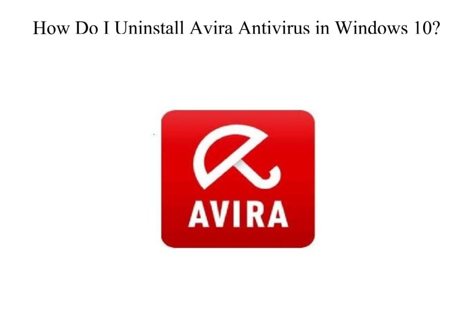 uninstall avira