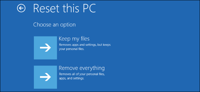 reset pc