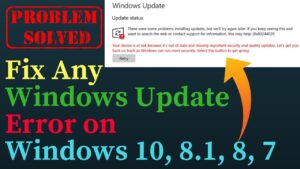 Windows Update errors