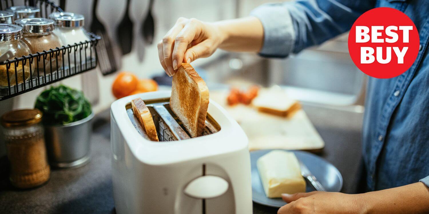 Hamilton Beach 24633 Extra-Wide Slot 4 Slice Bagel Toaster