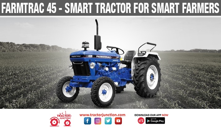 Farmtrac 45 - Smart Tractor for Smart Farmers