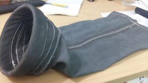 Fiberglass filter bag