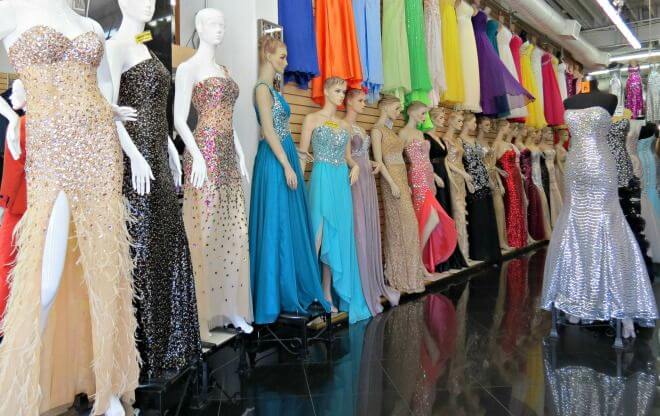buy prom dresses in Los Angeles