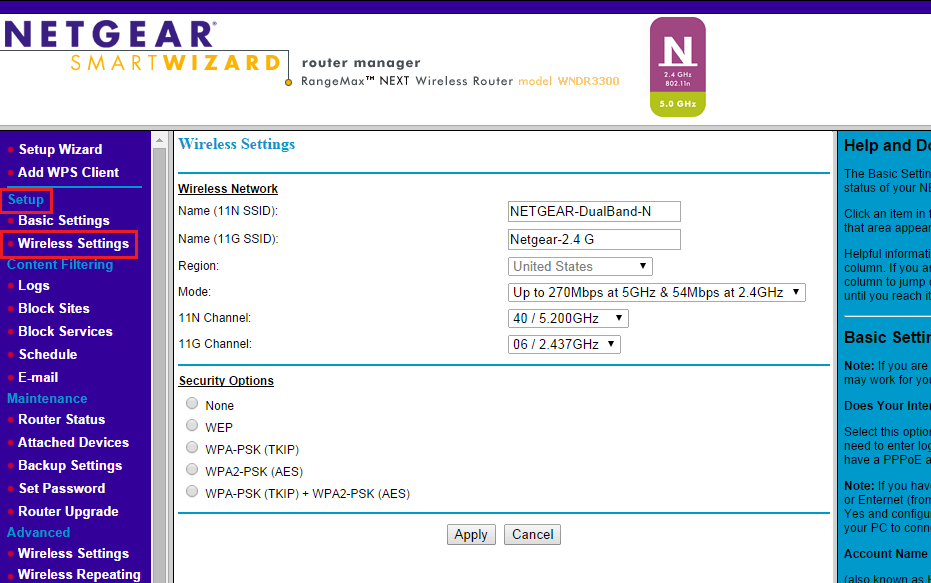 Netgear Router Login