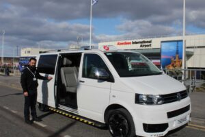 Taxi from Dundee to Aberdeen airport