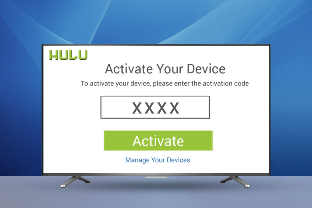 Activate Hulu on smart tv