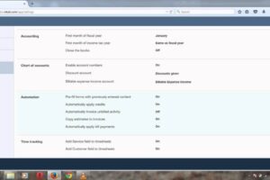 Automobile in QuickBooks