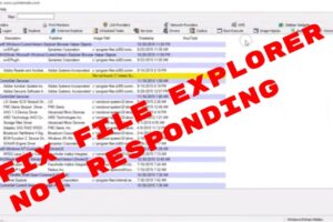 Windows 10 File Explorer not responding windows 10