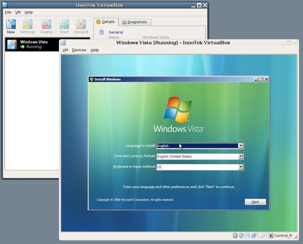 download VirtualBox