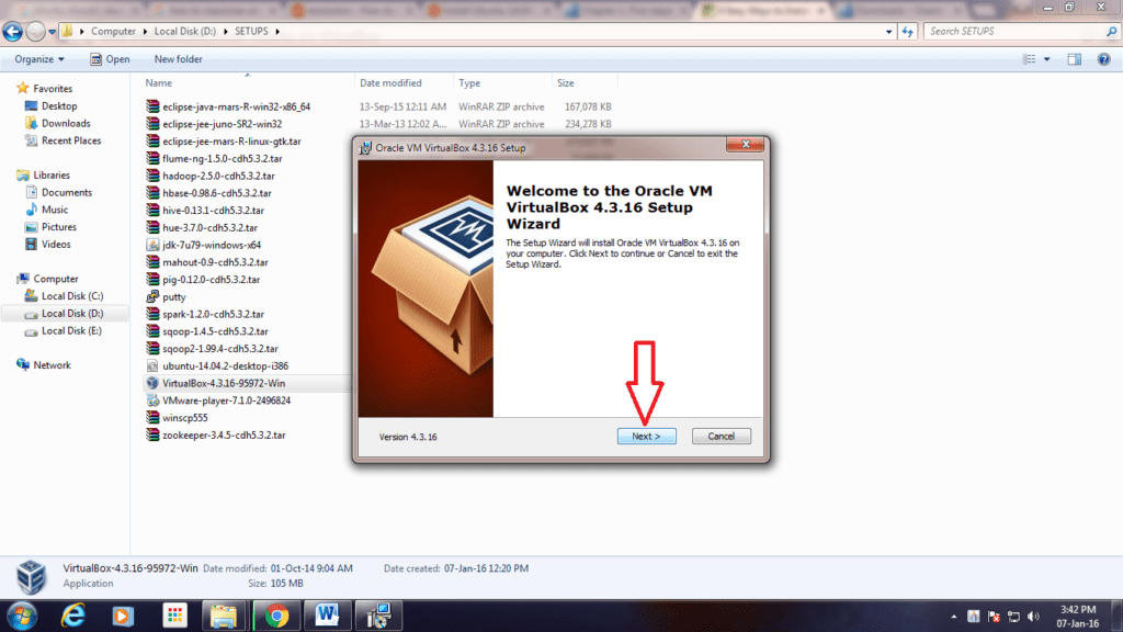 install VirtualBox