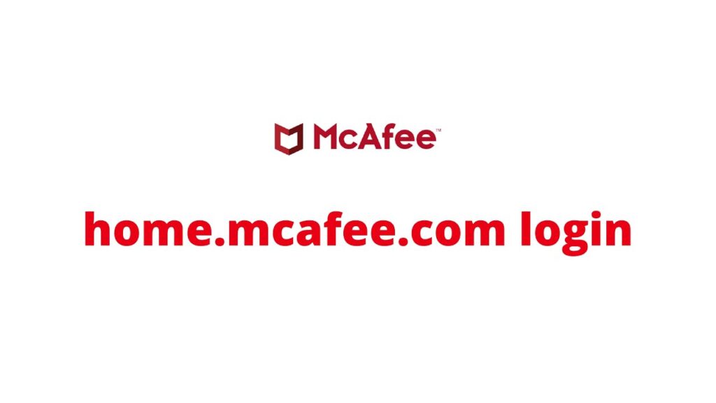 Mcafee.com/login