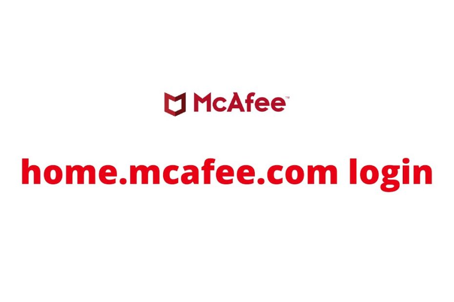 Mcafee.com/login