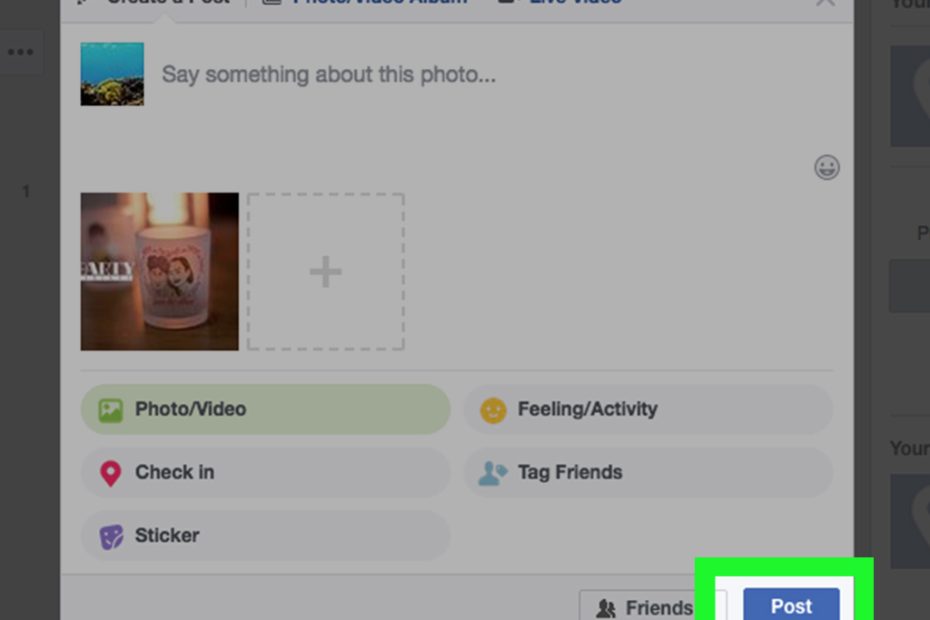 upload images to facebook