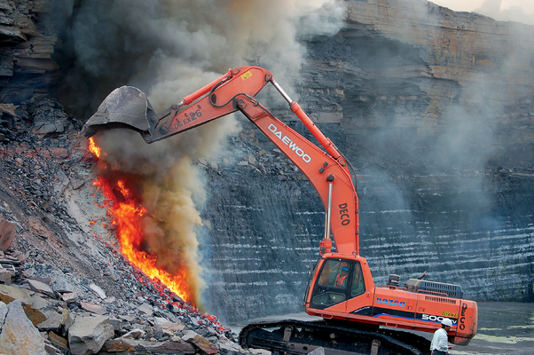 Control A Fire in the Mining Industry