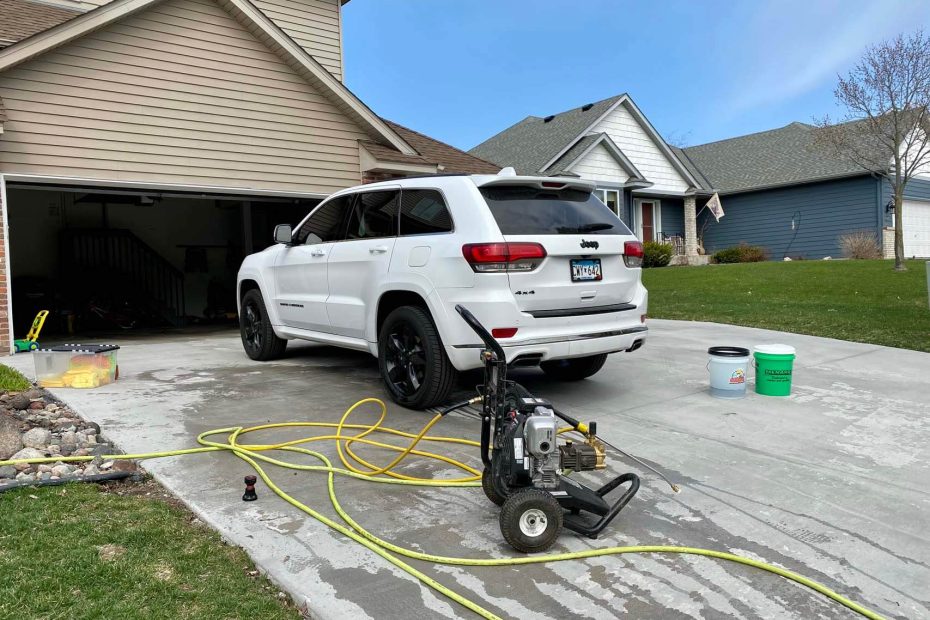 Wash the Car on the Outside