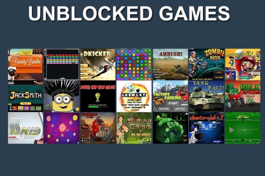 Unblocked Games