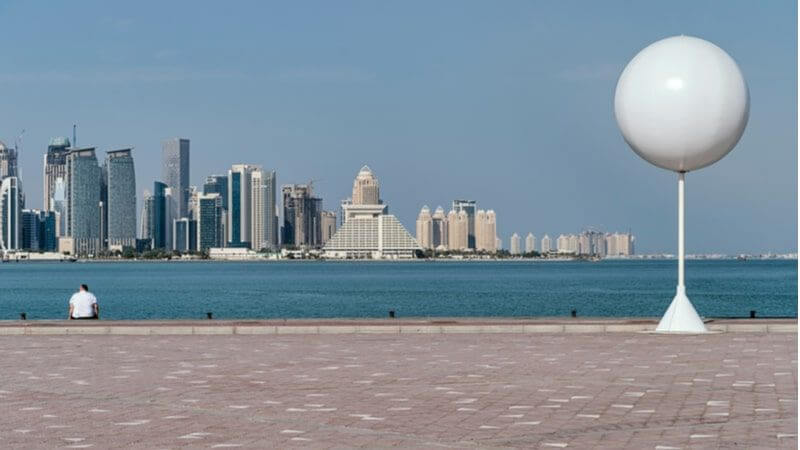 Corniche in Qatar