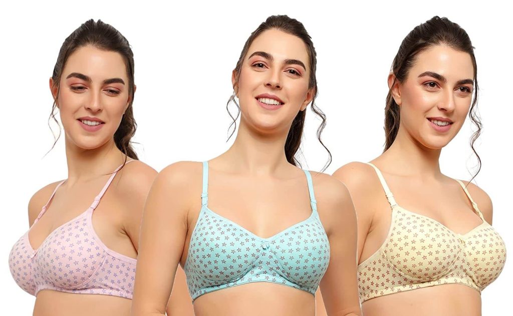 Lightly padded bras