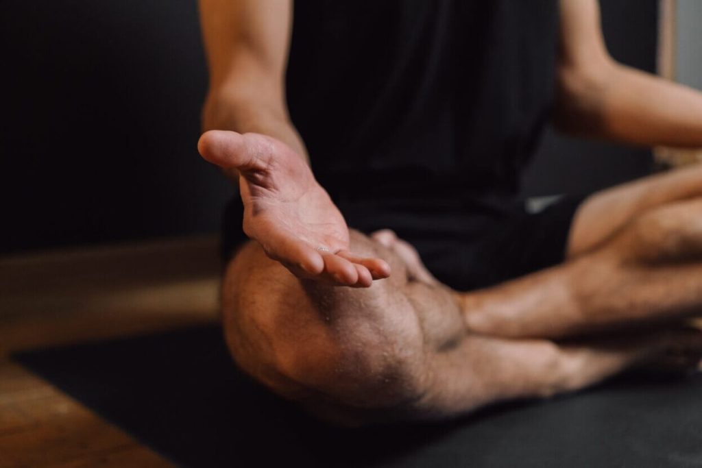 How To Do Yoga With Sweaty Hands