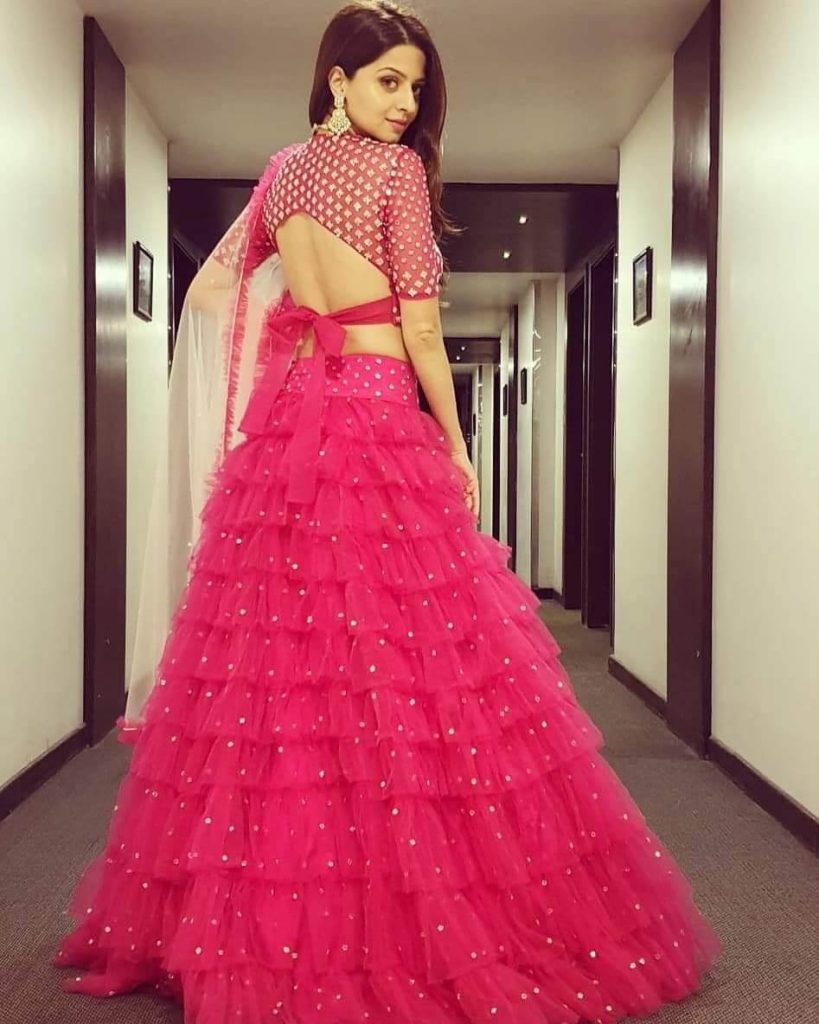 The Stunning Layers and Ruffles Lehenga Choli