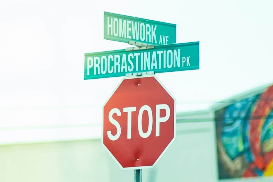 Stop Procrastinating