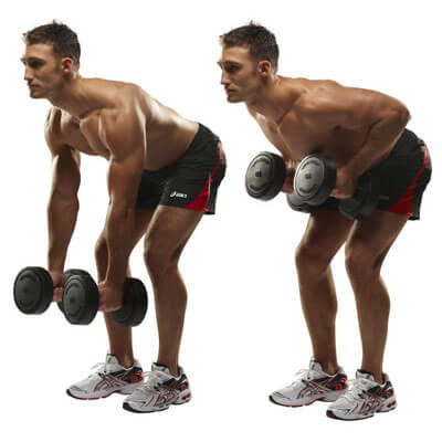 Dumbbell rows
