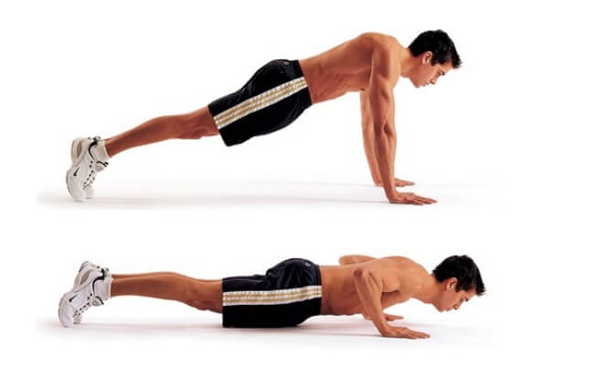 Pushups exercise