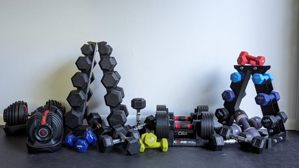Best Dumbbell Sets with Rack
