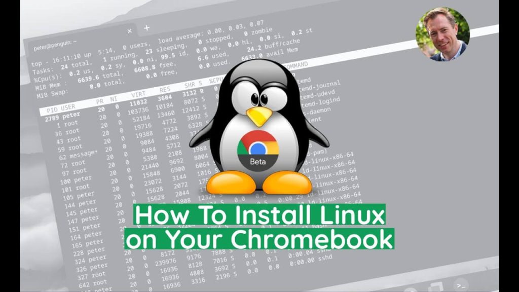 Install Linux on Chromebook Using Linux