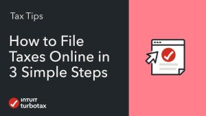 What to do when filing taxes using TurboTax Online