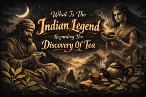 What Is the Indian Legend Regarding the Discovery of Tea