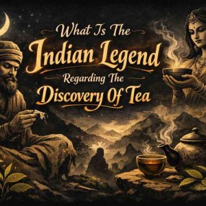 What Is the Indian Legend Regarding the Discovery of Tea