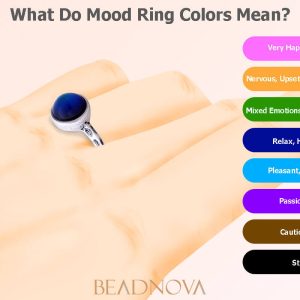 What Does the Colour Blue Mean on a Mood Ring