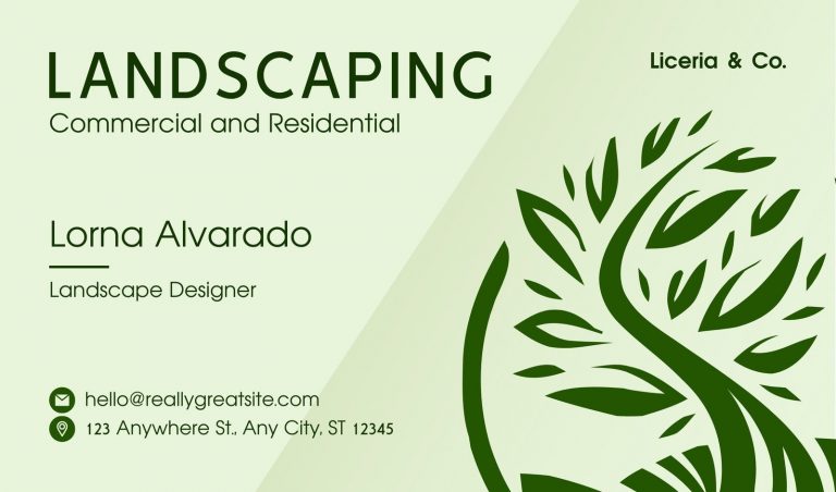 What Your Lawn Care Business Card Says About Your Professionalism