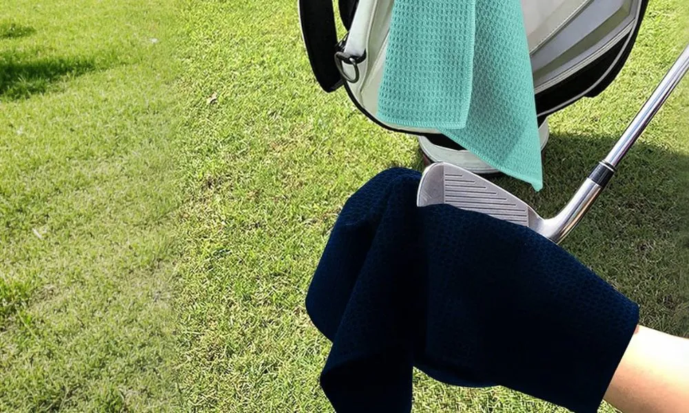 A Golf Towel Does More Than Wipe Clubs
