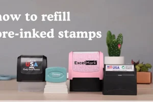 How to Refill Self-Inking Stamps Without Making a Mess or Overloading the Pad